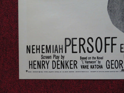 THE HOOK US ONE SHEET POSTER KIRK DOUGLAS ROBERT WALKER JR. 1962 Movie posters