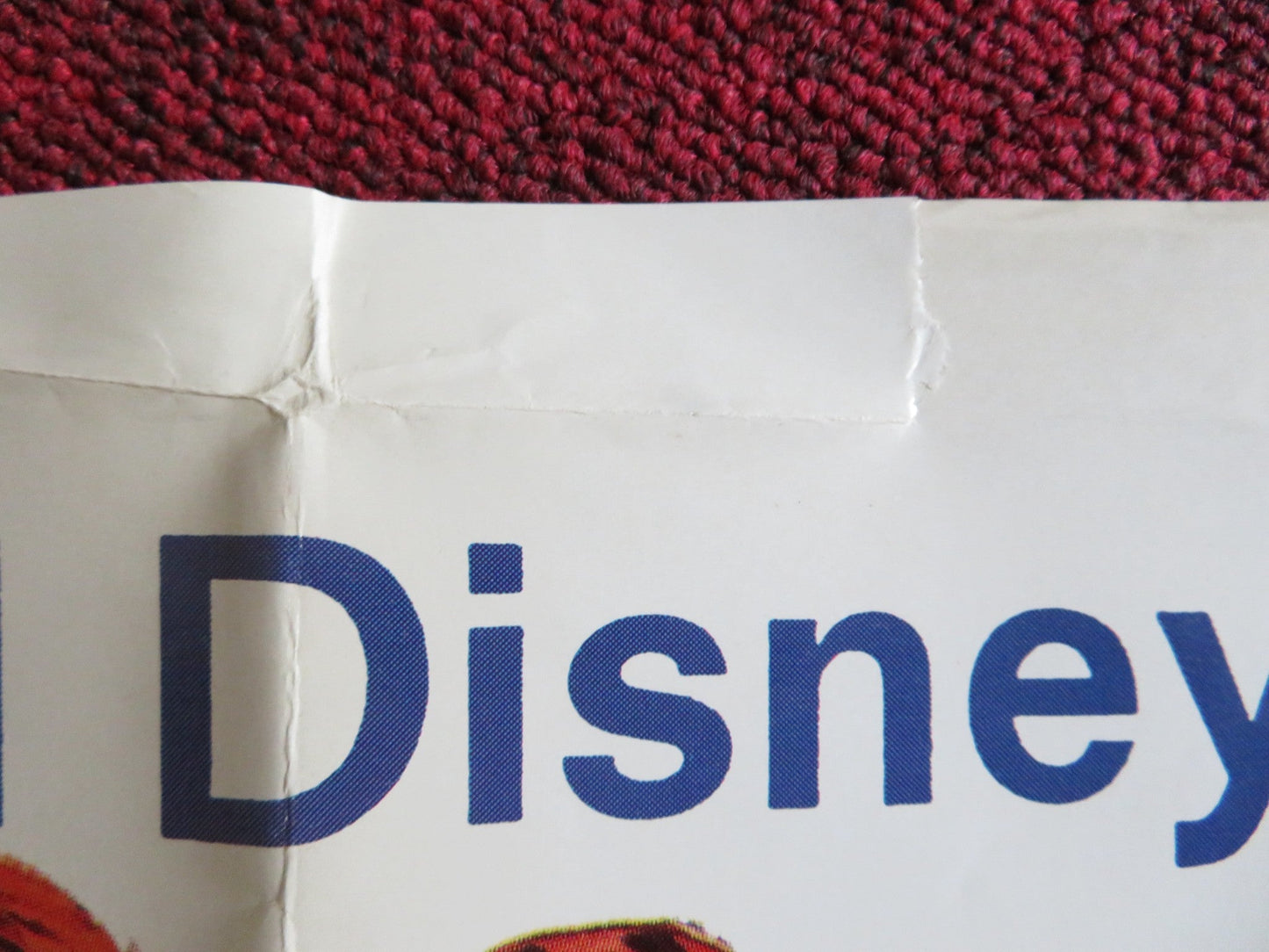 THE HORSE IN THE GRAY FLANNEL SUIT / WINNIE THE POOH FOLDED US ONE SHEET POSTER Rendezvous Cinema Movie posters