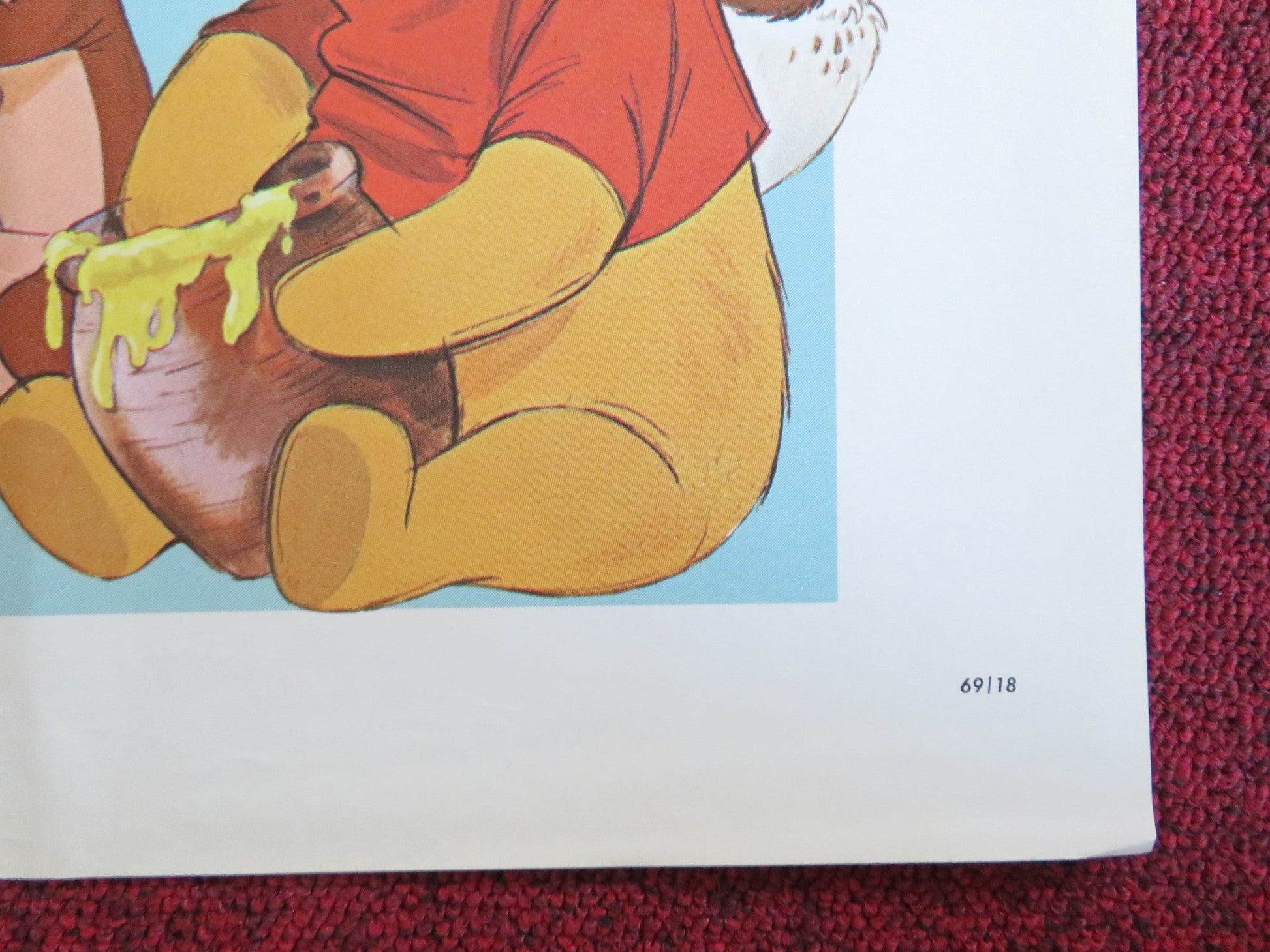 THE HORSE IN THE GRAY FLANNEL SUIT / WINNIE THE POOH FOLDED US ONE SHEET POSTER Rendezvous Cinema Movie posters