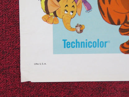 THE HORSE IN THE GRAY FLANNEL SUIT / WINNIE THE POOH FOLDED US ONE SHEET POSTER Rendezvous Cinema Movie posters