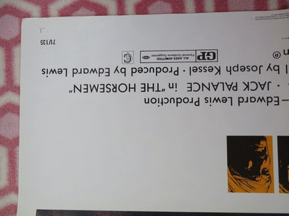 THE HORSEMEN US ONE SHEET POSTER OMAR SHARIF LEIGH TAYLOR - YOUNG 1971 Movie posters