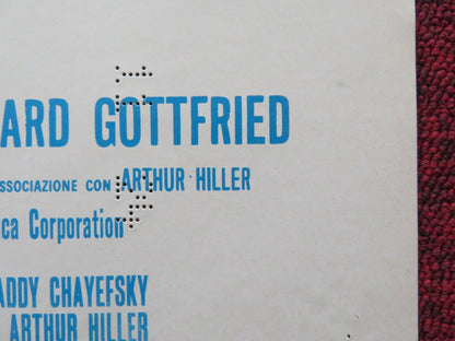 THE HOSPITAL ITALIAN LOCANDINA POSTER GEORGEC. SCOTT DIANA RIG 1971 Rendezvous Cinema Movie posters