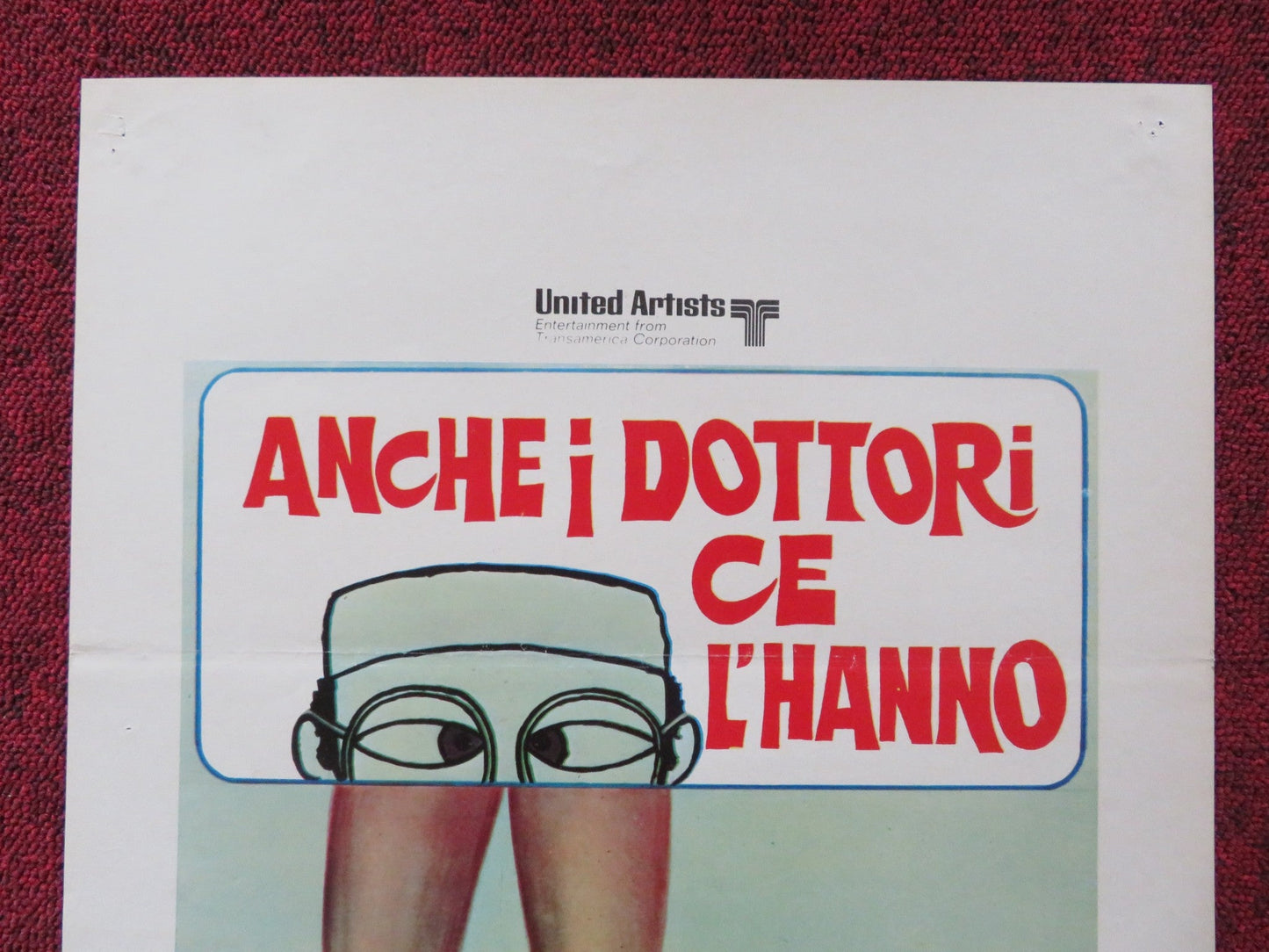 THE HOSPITAL ITALIAN LOCANDINA POSTER GEORGEC. SCOTT DIANA RIG 1971 Rendezvous Cinema Movie posters