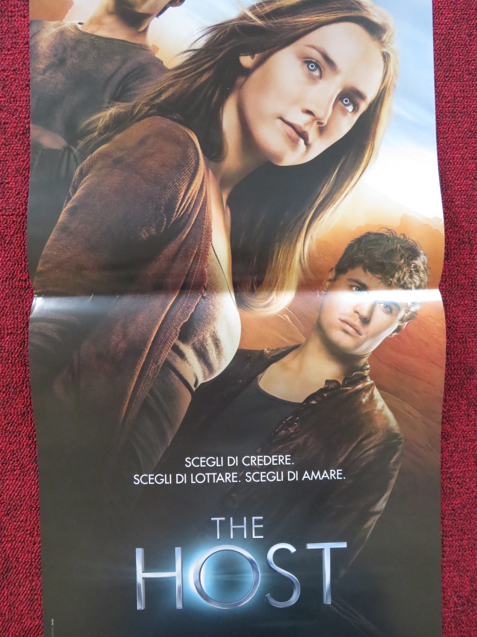 THE HOST ITALIAN LOCANDINA POSTER SAOIRSE RONAN JAKE ABEL 2013 Rendezvous Cinema Movie posters