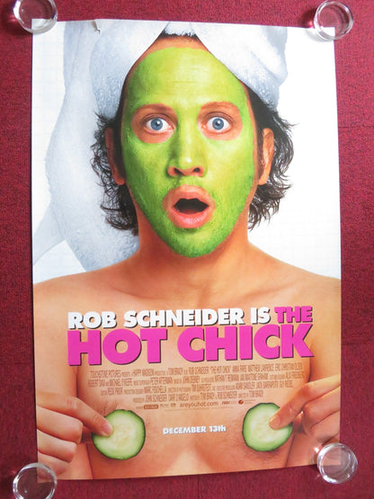 THE HOT CHICK US ONE SHEET ROLLED POSTER ROB SCHNEIDER ANNA FARIS 2002 Rendezvous Cinema Movie posters