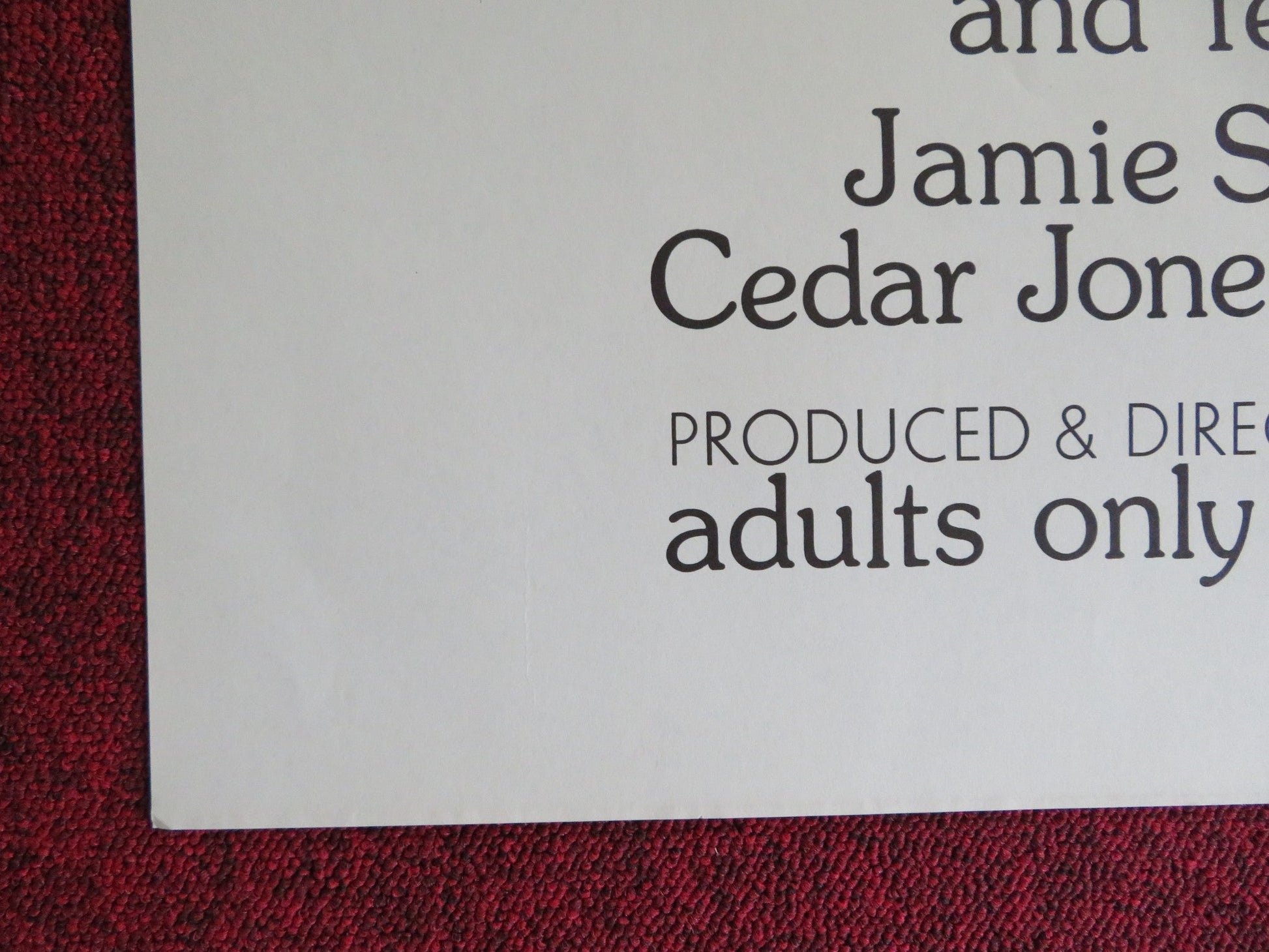 THE HOT OVEN US TRI FOLDED ONE SHEET ROLLED POSTER ERIC EDWARDS G. SNAPS 1975 Rendezvous Cinema Movie posters