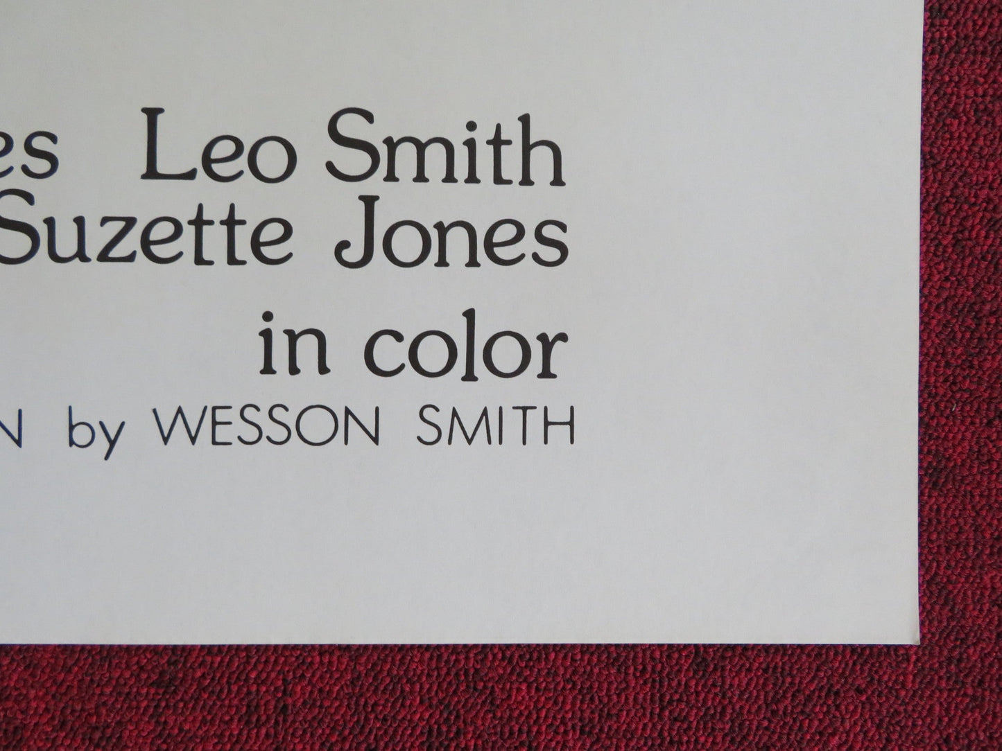 THE HOT OVEN US TRI FOLDED ONE SHEET ROLLED POSTER ERIC EDWARDS G. SNAPS 1975 Rendezvous Cinema Movie posters