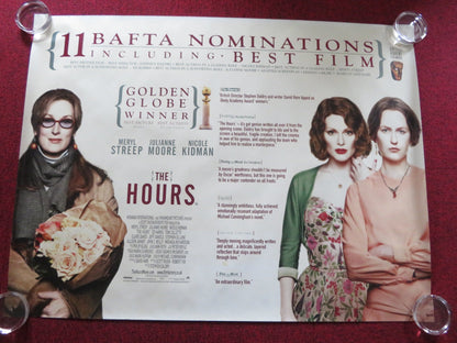 THE HOURS UK QUAD (30"x 40") ROLLED POSTER NICOLE KIDMAN MERYL STREEP 2002 Rendezvous Cinema Movie posters