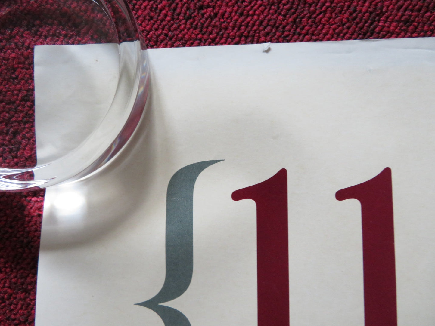 THE HOURS UK QUAD (30"x 40") ROLLED POSTER NICOLE KIDMAN MERYL STREEP 2002 Rendezvous Cinema Movie posters