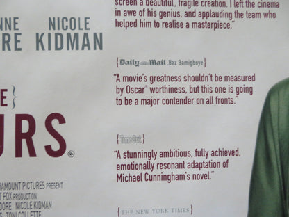 THE HOURS UK QUAD (30"x 40") ROLLED POSTER NICOLE KIDMAN MERYL STREEP 2002 Rendezvous Cinema Movie posters