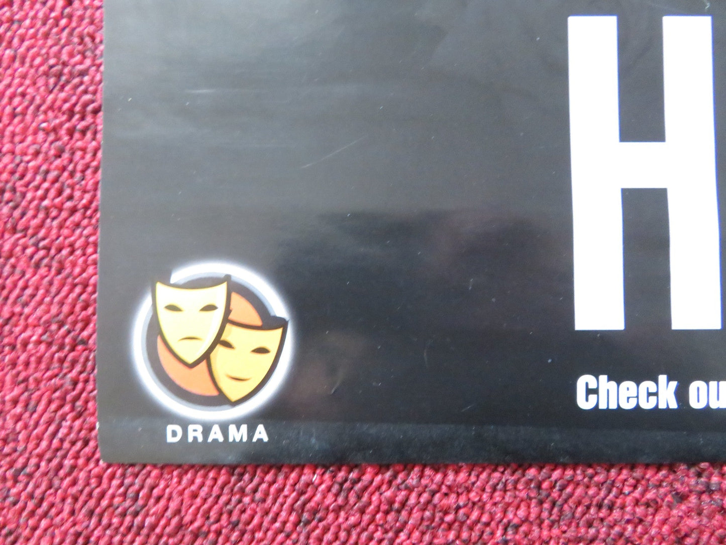 THE HOURS VHS VIDEO POSTER NICOLE KIDMAN MERYL STREEP 2002 Rendezvous Cinema Movie posters