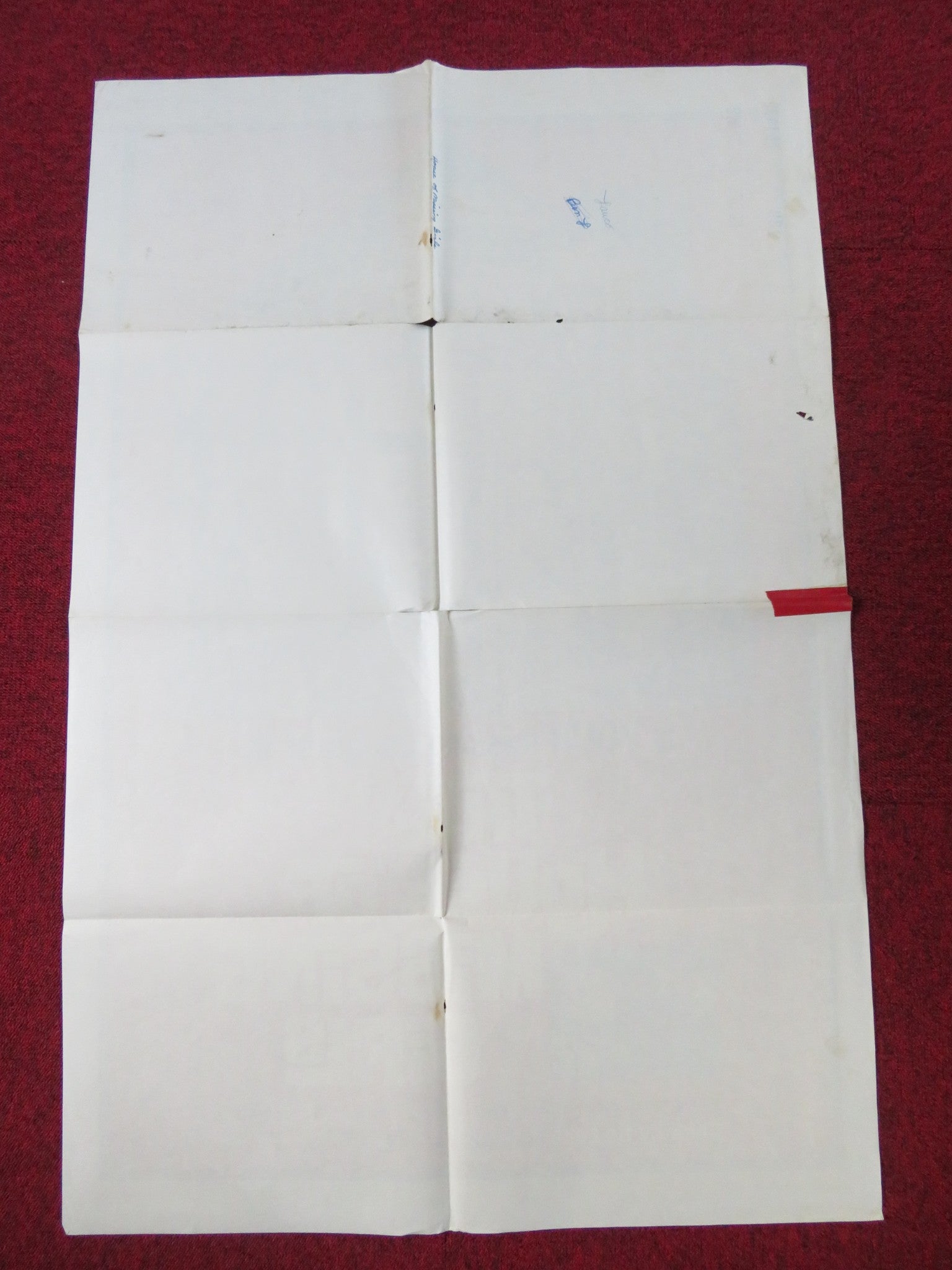 THE HOUSE OF MISSING GIRLS FOLDED US ONE SHEET POSTER ANNA GAEL HANS MEYER 1971 Rendezvous Cinema Movie posters