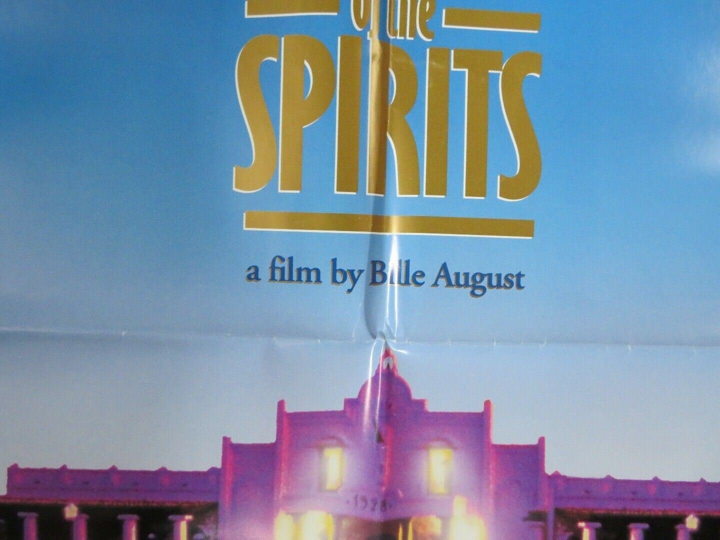 THE HOUSE OF THE SPIRITS ONE SHEET POSTER MERYL STREEP GLEN CLOSE '93 Movie posters
