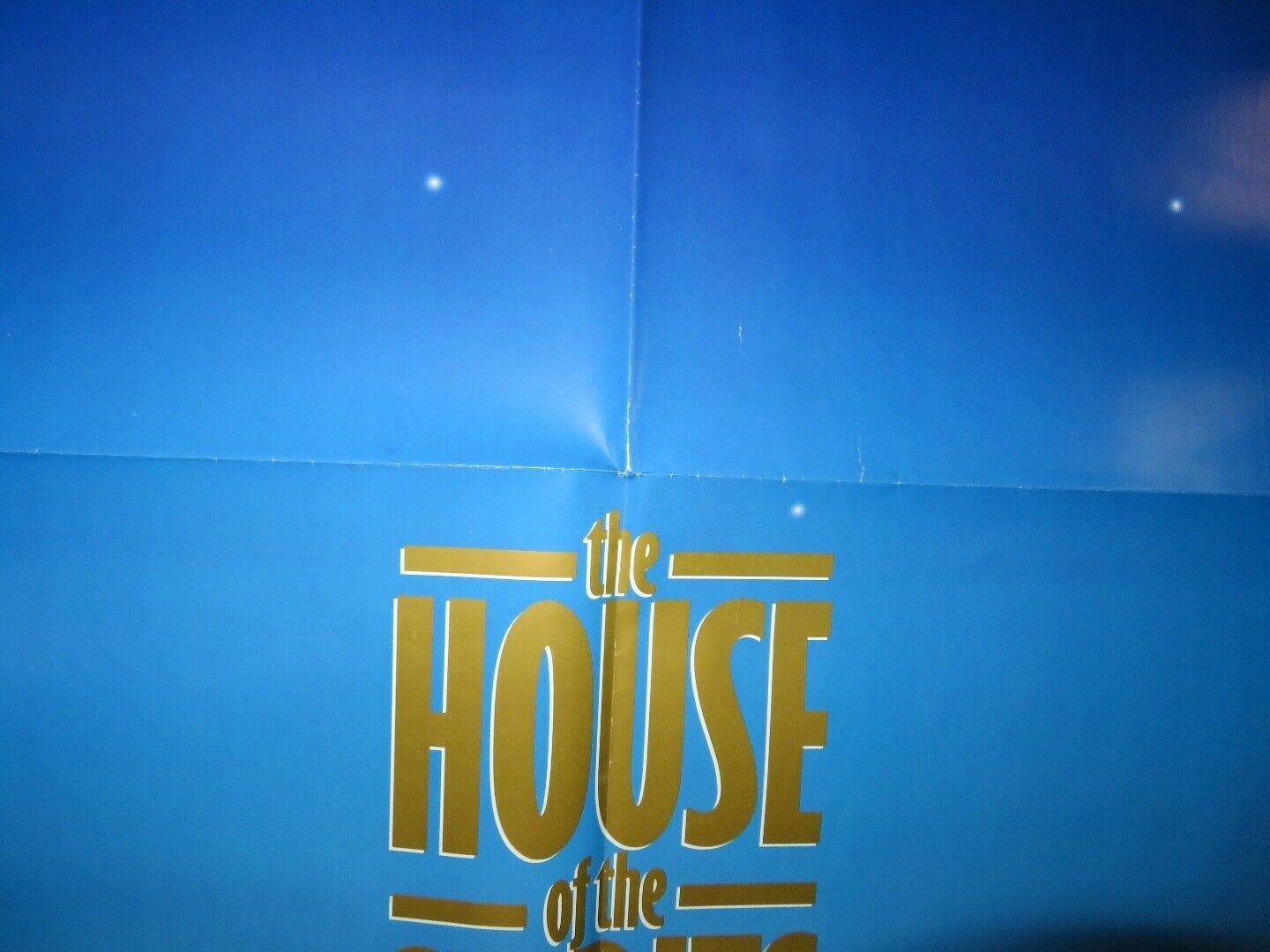 THE HOUSE OF THE SPIRITS ONE SHEET POSTER MERYL STREEP GLEN CLOSE '93 Movie posters