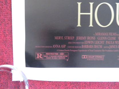 THE HOUSE OF THE SPIRITS US ONE SHEET ROLLED POSTER MERYL STREEP G. CLOSE 1993 Rendezvous Cinema Movie posters