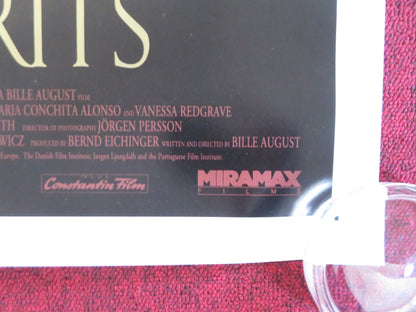 THE HOUSE OF THE SPIRITS US ONE SHEET ROLLED POSTER MERYL STREEP G. CLOSE 1993 Rendezvous Cinema Movie posters