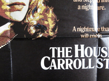 THE HOUSE ON CARROL STREET UK QUAD POSTER KELLY MCGILLIS JEFF DANIELS 1987 Movie posters