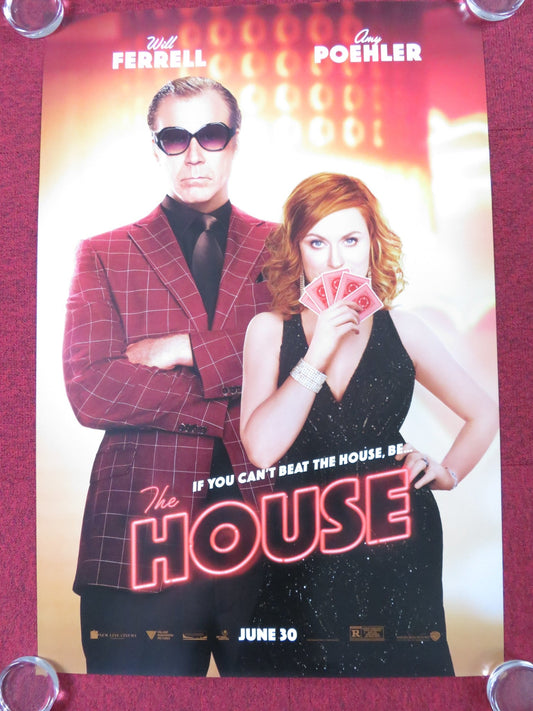 THE HOUSE US ONE SHEET ROLLED POSTER WILL FERRELL AMY POEHLER 2017 Rendezvous Cinema Movie posters