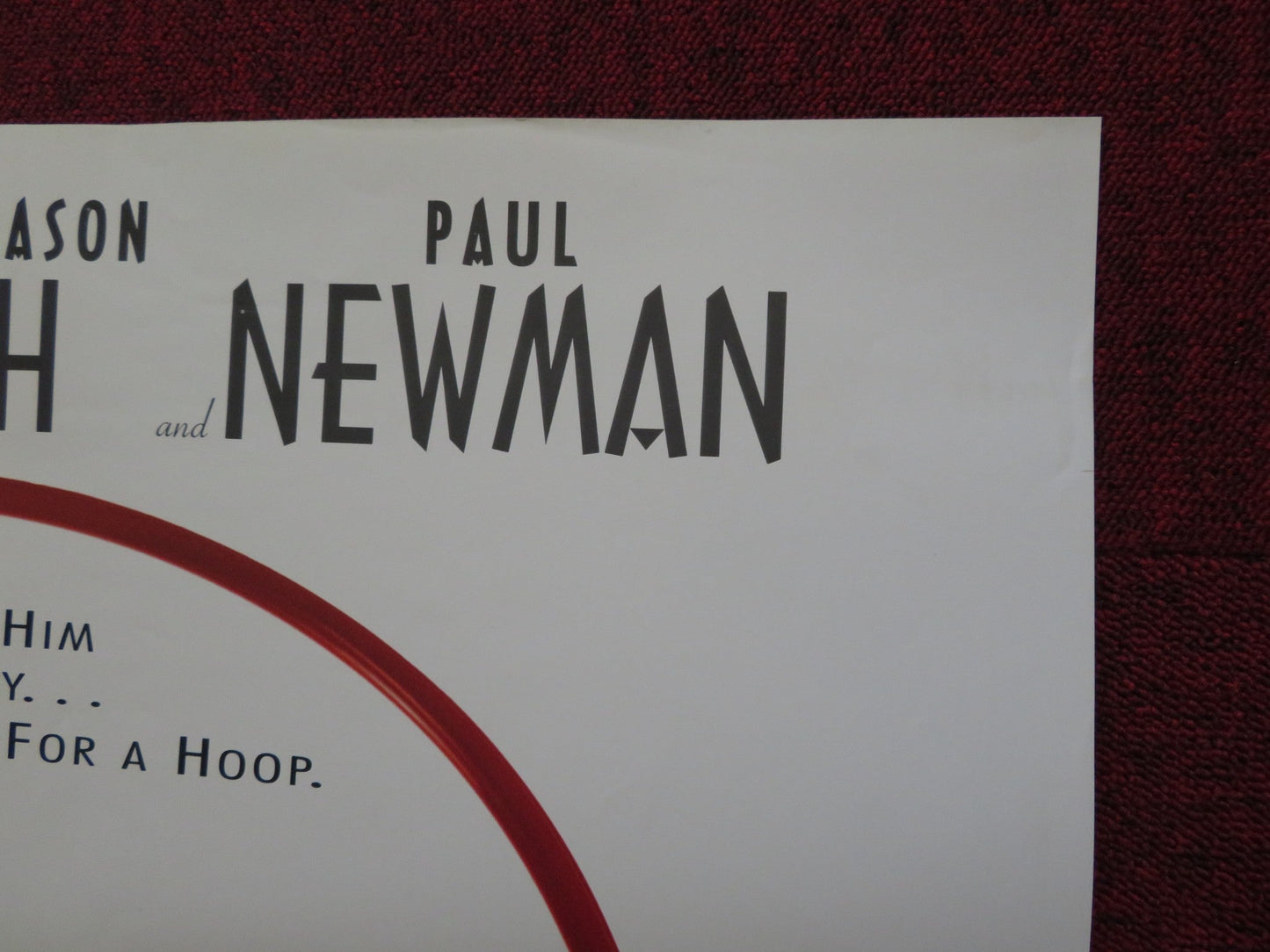 THE HUDSUCKER PROXY FOLDED US ONE SHEET POSTER TIM ROBBINS PAUL NEWMAN 1994 Rendezvous Cinema Movie posters