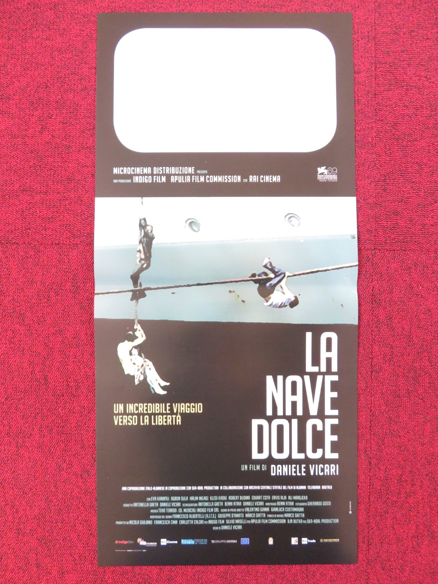 THE HUMAN CARGO ITALIAN LOCANDINA POSTER EVA KARAFILI AGRON SULA 2012 Rendezvous Cinema Movie posters