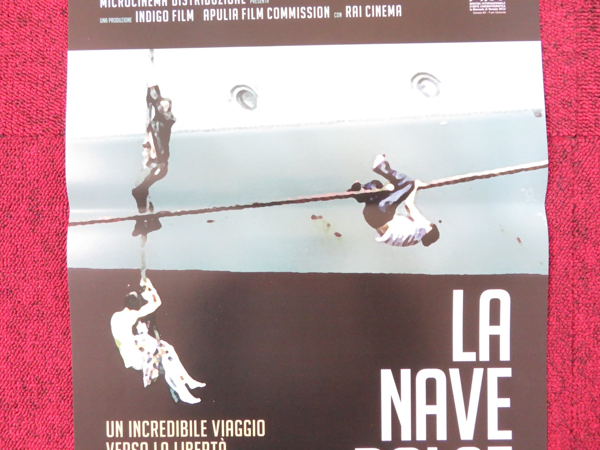 THE HUMAN CARGO ITALIAN LOCANDINA POSTER EVA KARAFILI AGRON SULA 2012 Rendezvous Cinema Movie posters