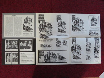 THE HUMAN DUPLICATORS UNCUT FOLDED PRESS BOOK GEORGE NADER BARBARA NICHOLS 1965 Rendezvous Cinema Movie posters
