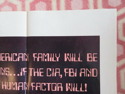 THE HUMAN FACTOR US ONE SHEET POSTER GEORGE KENNEDY JOHN MILLS 1975 Movie posters