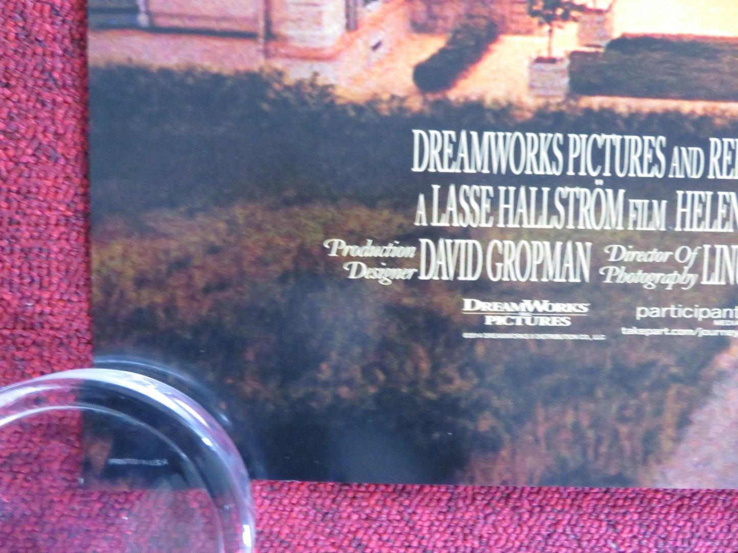 THE HUNDRED - FOOT JOURNEY US ONE SHEET ROLLED POSTER HELEN MIRREN OM PURI 2014 Rendezvous Cinema Movie posters