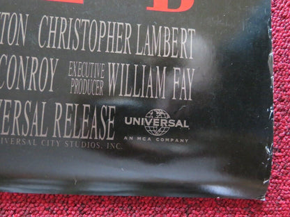 THE HUNTED US ONE SHEET ROLLED POSTER CHRISTOPHER LAMBERT JOHN LONE 1995 Movie posters