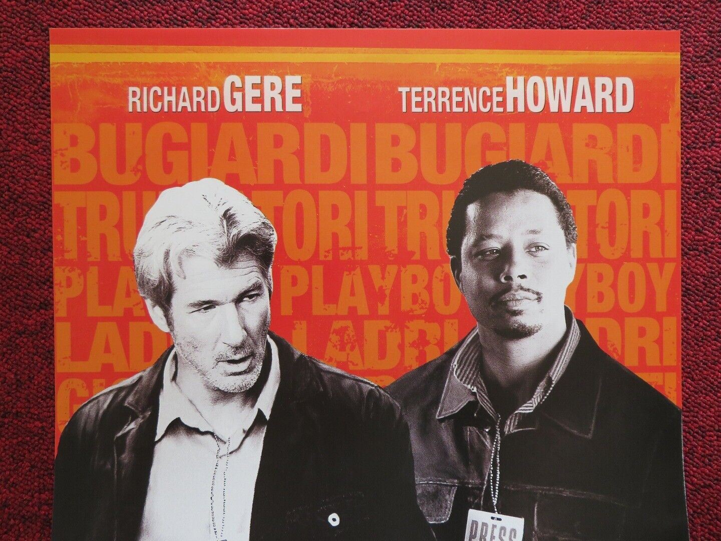 THE HUNTING PARTY ITALIAN LOCANDINA (26.5"x12.5") POSTER RICHARD GERE 2008 - Rendezvous Cinema
