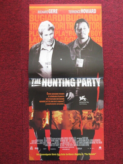 THE HUNTING PARTY ITALIAN LOCANDINA (26.5"x12.5") POSTER RICHARD GERE 2008 - Rendezvous Cinema