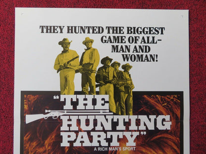 THE HUNTING PARTY US INSERT (14"x 36") POSTER OILVER REED CANDICE BERGEN 1971 Movie posters