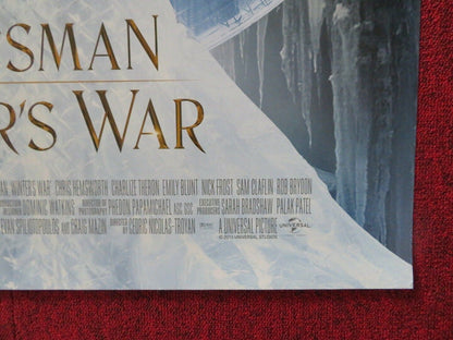 THE HUNTSMAN WINTER'S WAR - B US ONE SHEET ROLLED POSTER CHARLIZE THERON 2016 Movie posters