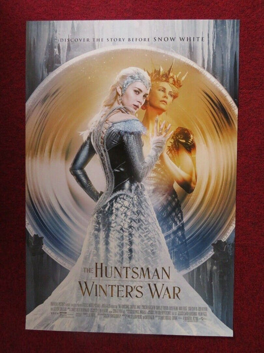 THE HUNTSMAN WINTER'S WAR - B US ONE SHEET ROLLED POSTER CHARLIZE THERON 2016 Movie posters