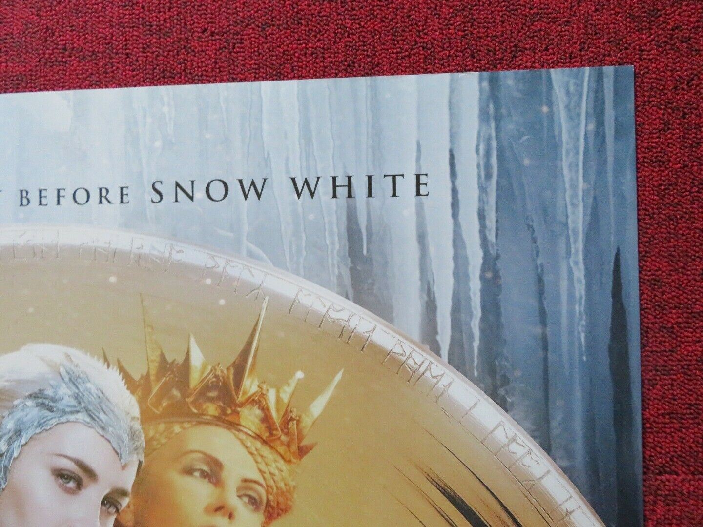 THE HUNTSMAN WINTER'S WAR - B US ONE SHEET ROLLED POSTER CHARLIZE THERON 2016 Movie posters