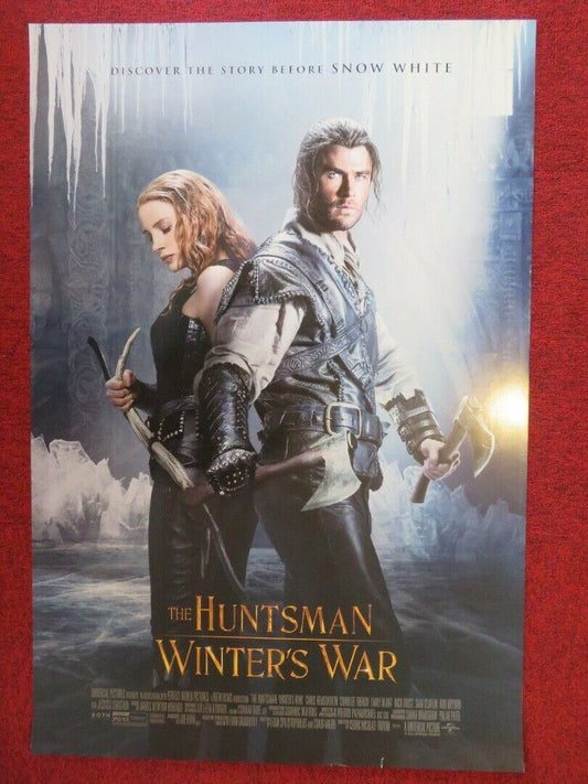 THE HUNTSMAN WINTER'S WAR US ONE SHEET ROLLED POSTER CHRIS HEMSWORTH 2016 Movie posters