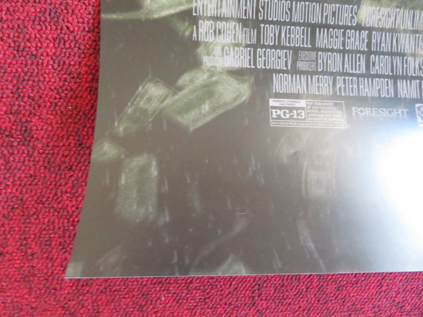 THE HURRICANE HEIST US ONE SHEET ROLLED POSTER TOBY KEBBELL MAGGIE GRACE 2018 Rendezvous Cinema Movie posters