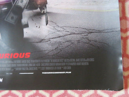 THE HURRICANE HIEST QUAD (30"x 40") ROLLED POSTER ROB COHEN TOBY KEBBELL 2018 Movie posters