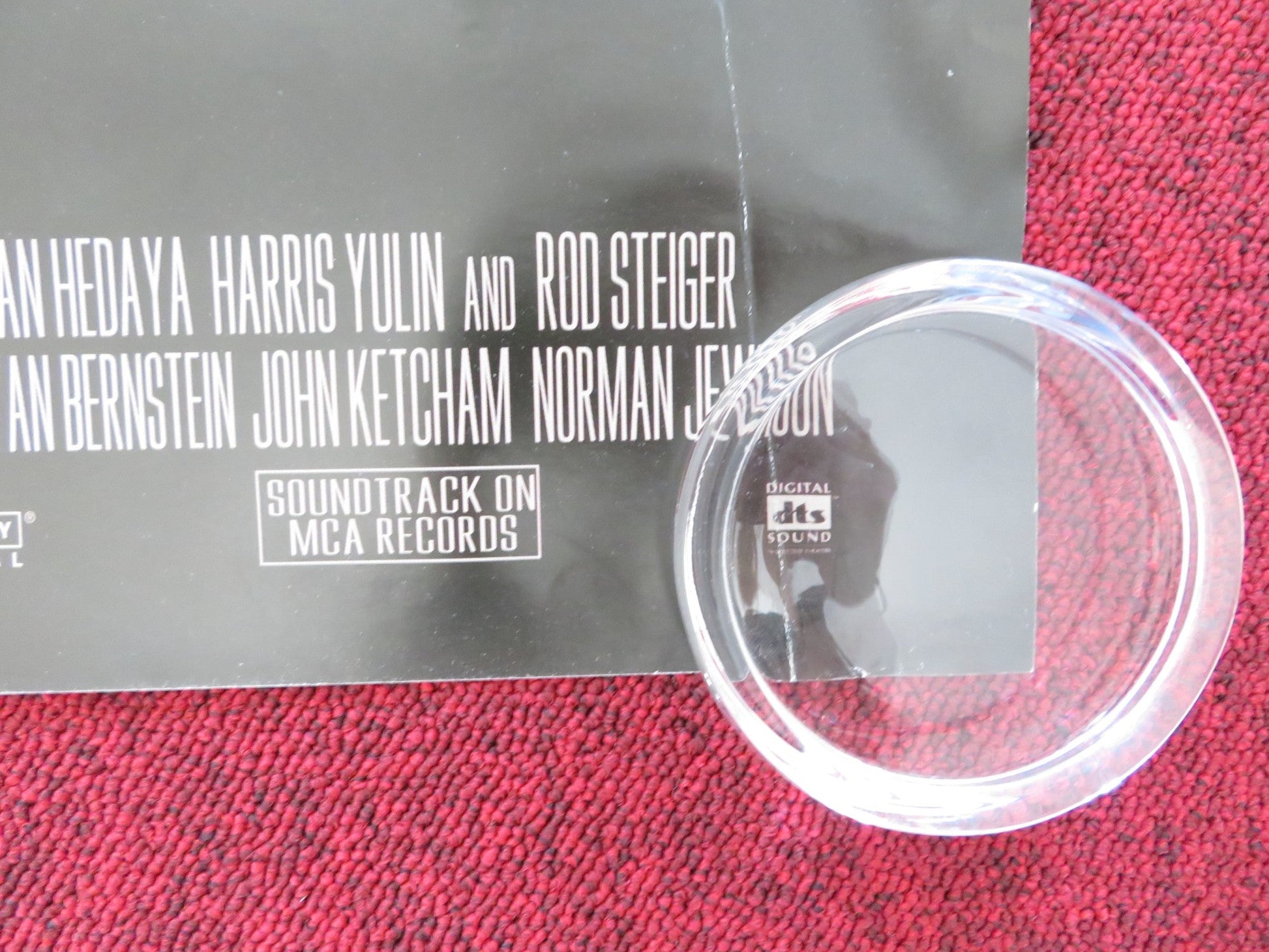 THE HURRICANE UK QUAD (30"x 40") ROLLED POSTER DENZEL WASHINGTON J. HANNAH 1999 Rendezvous Cinema Movie posters