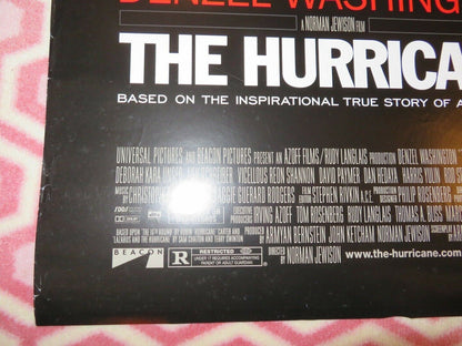 THE HURRICANE US ONE SHEET ROLLED POSTER DENZEL WASHINGTON 1999 Movie posters