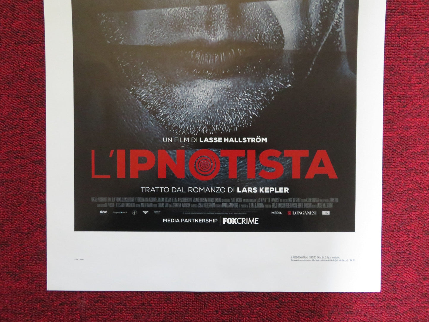 THE HYPNOTIST ITALIAN LOCANDINA POSTER TOBIAS ZILLIACUS LENA OLIN 2012 Rendezvous Cinema Movie posters