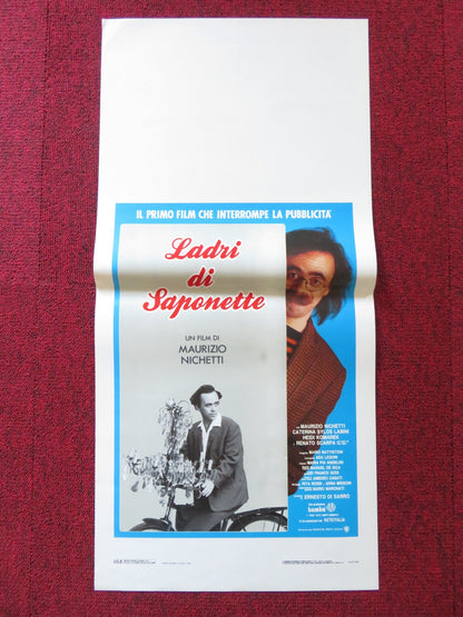 THE ICICLE THIEF ITALIAN LOCANDINA POSTER MAURIZIO NICHETTI C. SYLOS LABIN 1989 Rendezvous Cinema Movie posters
