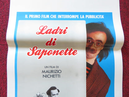 THE ICICLE THIEF ITALIAN LOCANDINA POSTER MAURIZIO NICHETTI C. SYLOS LABIN 1989 Rendezvous Cinema Movie posters