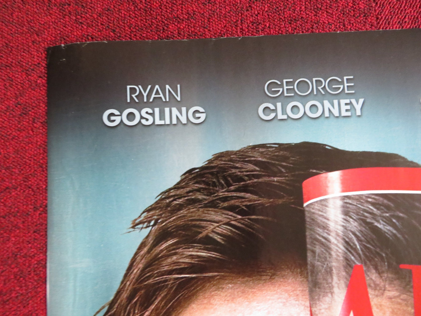 THE IDES OF MARCH UK QUAD (30"x 40") ROLLED POSTER RYAN GOSLING G. CLOONEY 2011 Rendezvous Cinema Movie posters