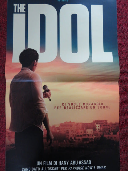 THE IDOL ITALIAN LOCANDINA POSTER TAWFEEK BARHOM QAIS ATTAALLAH 2015 Rendezvous Cinema Movie posters