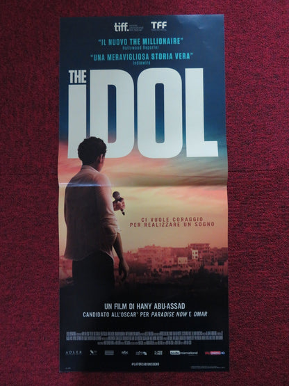 THE IDOL ITALIAN LOCANDINA POSTER TAWFEEK BARHOM QAIS ATTAALLAH 2015 Rendezvous Cinema Movie posters