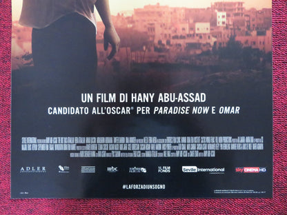 THE IDOL ITALIAN LOCANDINA POSTER TAWFEEK BARHOM QAIS ATTAALLAH 2015 Rendezvous Cinema Movie posters