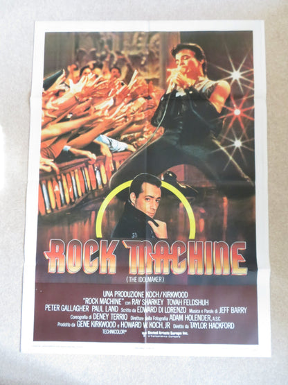 THE IDOLMAKER ITALIAN 2 FOGLIO POSTER RAY SHARKEY TOVAH FELDSHUH 1980 Rendezvous Cinema Movie posters