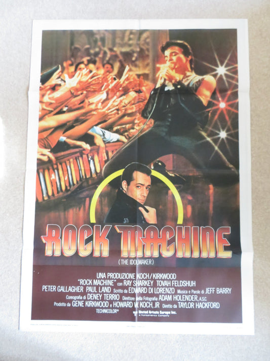 THE IDOLMAKER ITALIAN 2 FOGLIO POSTER RAY SHARKEY TOVAH FELDSHUH 1980 Rendezvous Cinema Movie posters