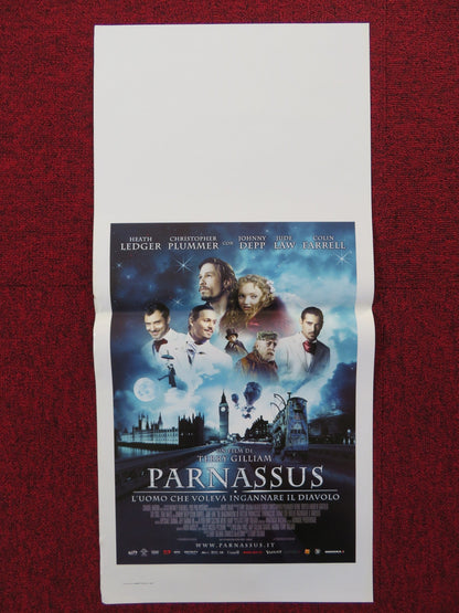 THE IMAGINARIUM OF DOCTOR PARNASSUS ITALIAN LOCANDINA POSTER HEATH LEDGER 2009 Rendezvous Cinema Movie posters